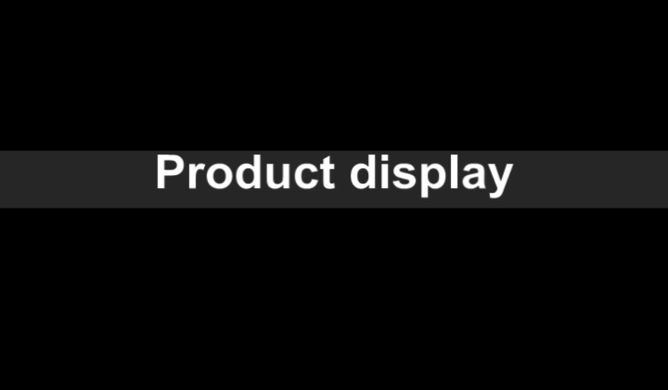 NICORE Product display